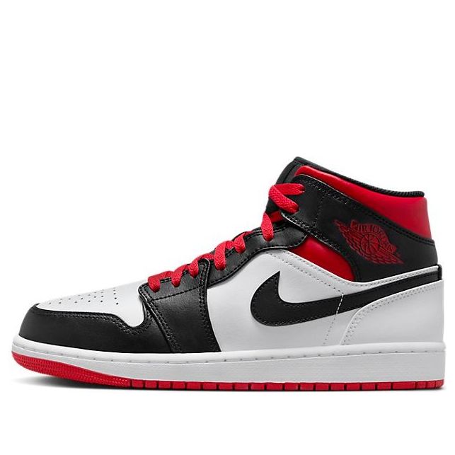 Air Jordan 1 Mid 'Gym Red Black Toe'  DQ8426-106 Cultural Kicks