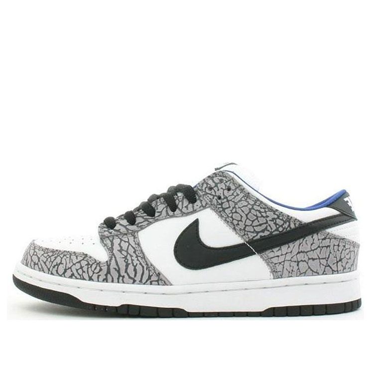 Nike Supreme x Dunk Low Pro SB 'White Cement'  304292-001 Classic Sneakers