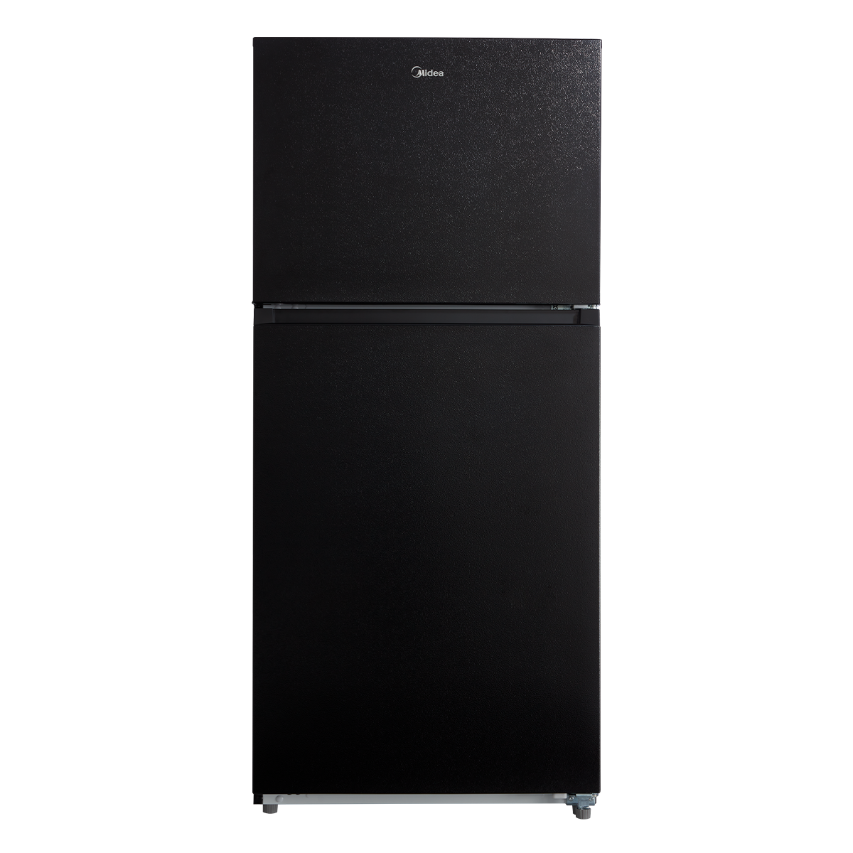 Midea Fingerprint Resistant 20.5-cu ft Top-Freezer Refrigerator ( Black ) Garage Ready ENERGY STAR Certified