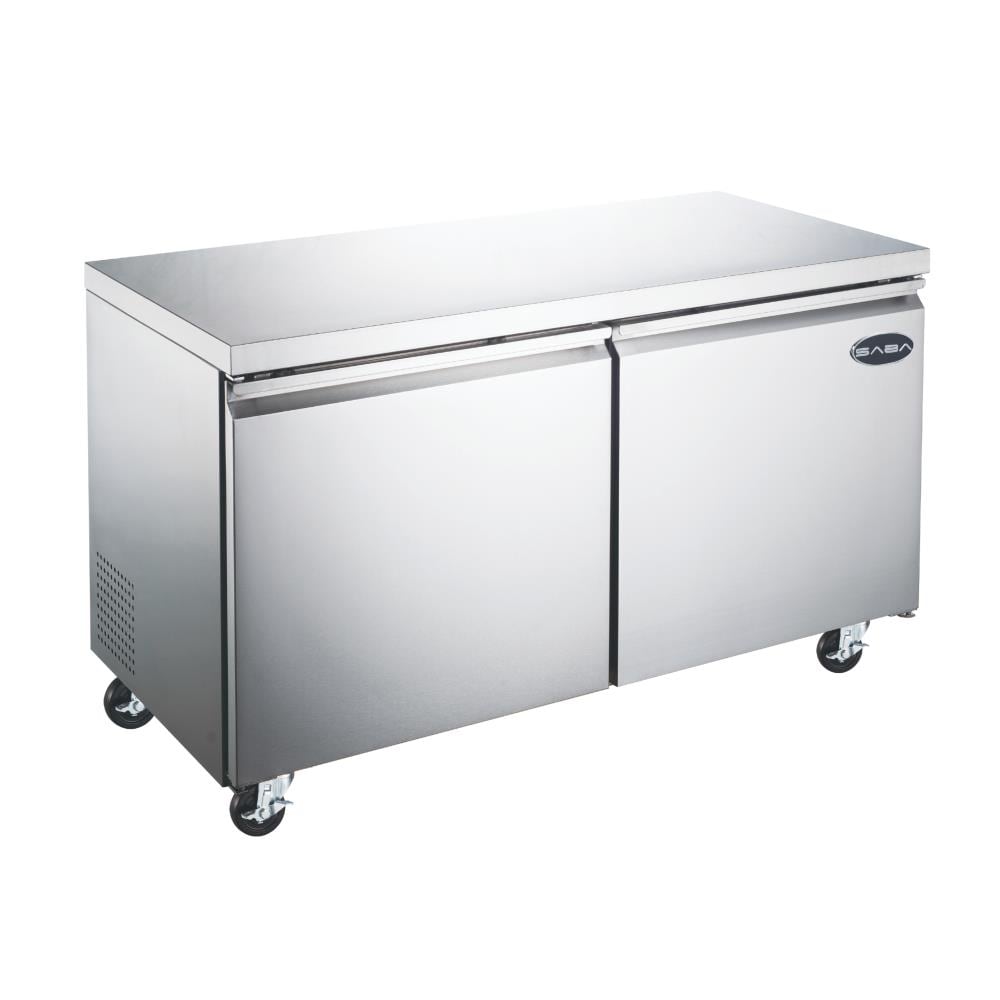 SABA 12-cu ft Freezerless Refrigerator ( Stainless steel )