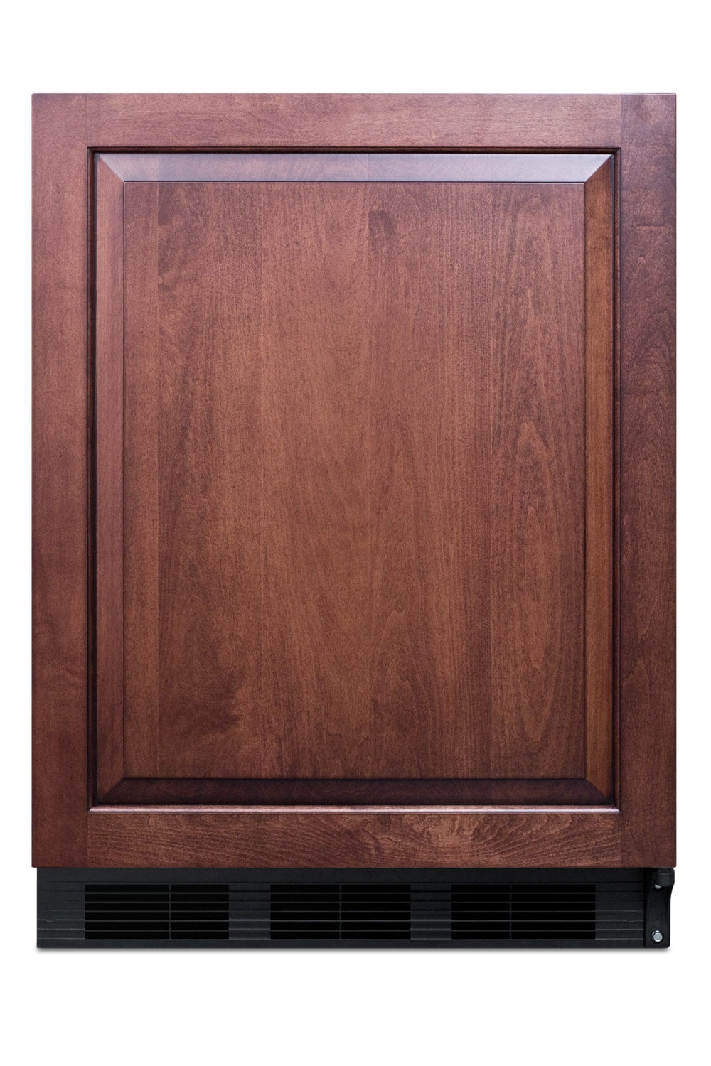 Summit Appliance 5.5-cu ft Built-In Mini Fridge ( Panel-ready door and black cabinet )