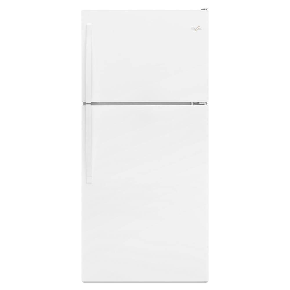 Whirlpool 18.2-cu ft Top-Freezer Refrigerator ( White ) ENERGY STAR Certified