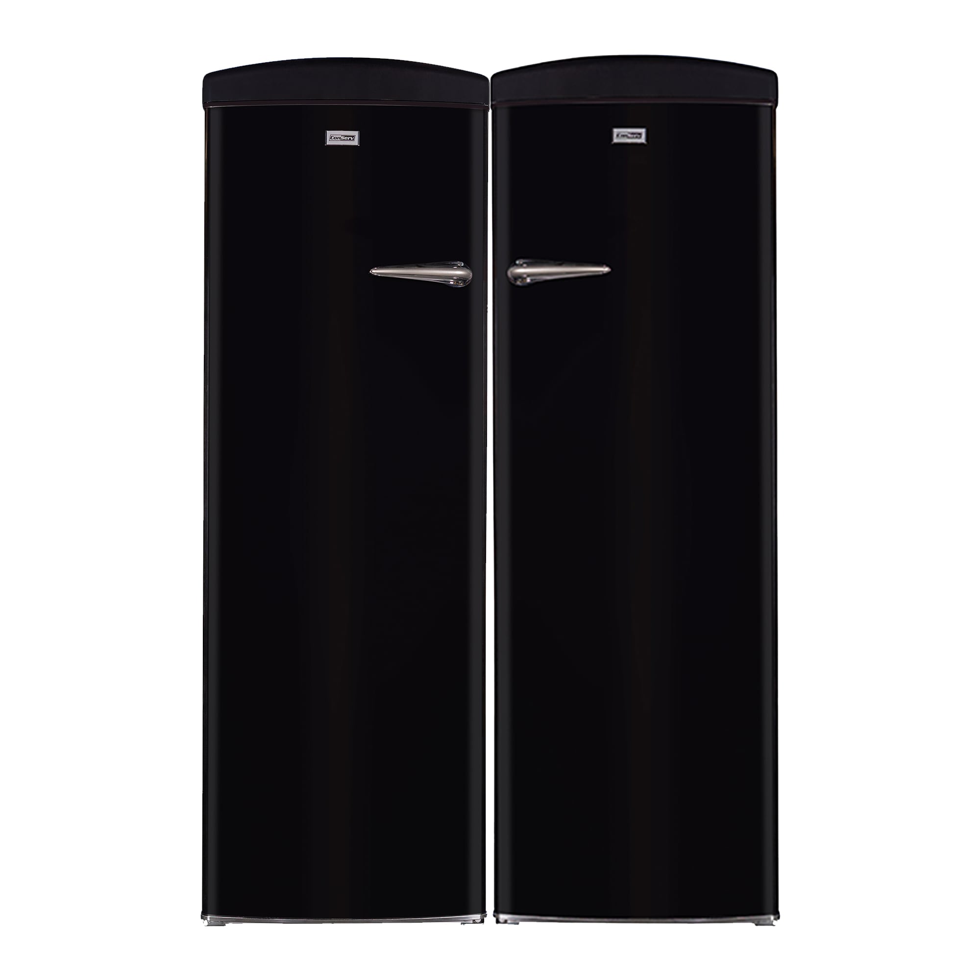 ConServ 19.42-cu ft Counter-Depth Side-by-Side Refrigerator ( Black )