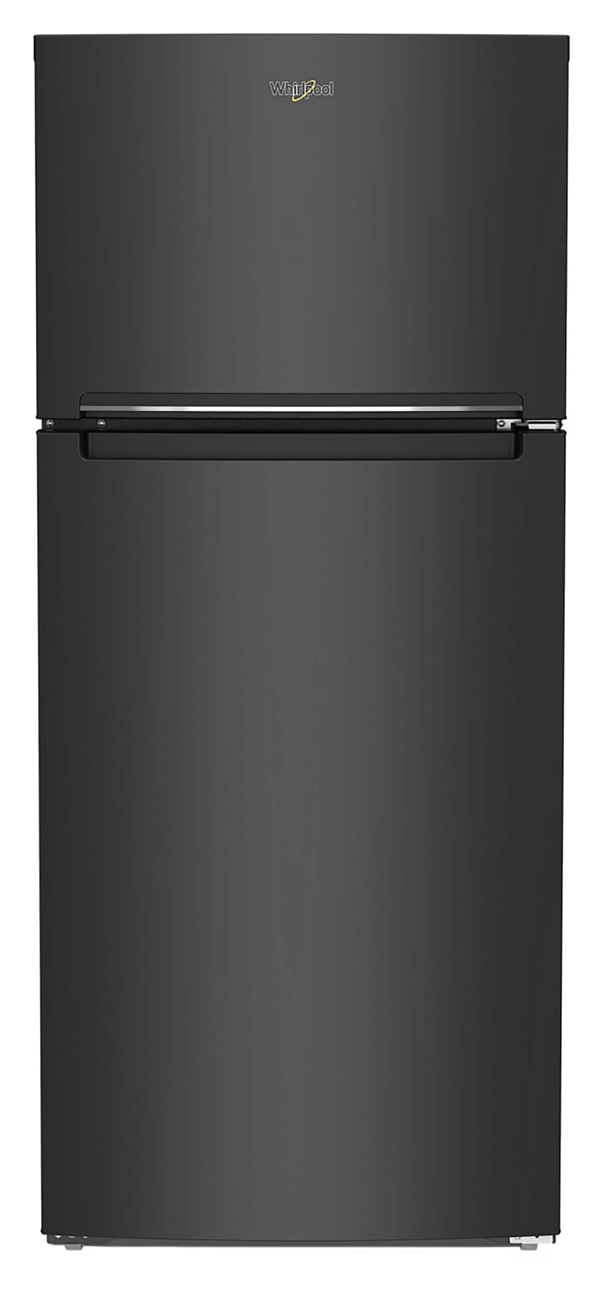 Whirlpool 16.3-cu ft Top-Freezer Refrigerator ( Black ) ENERGY STAR Certified