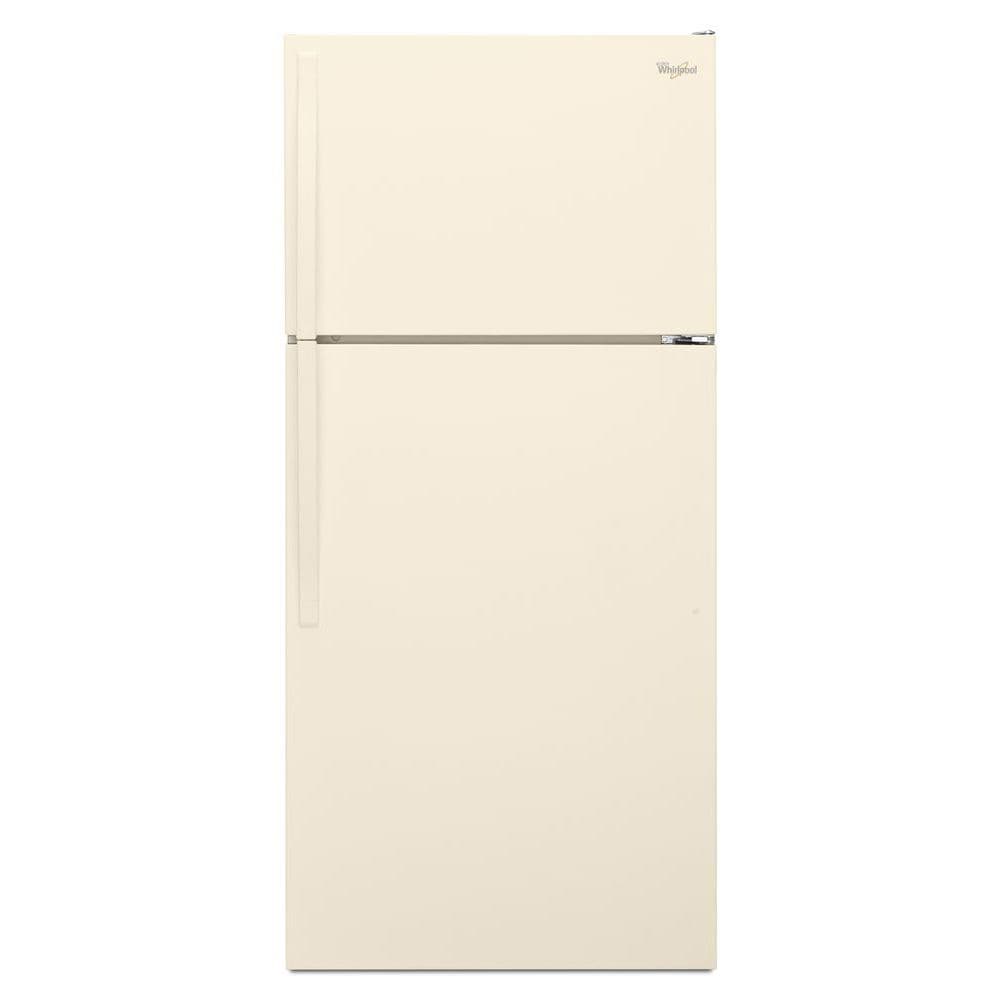 Whirlpool 14.3-cu ft Top-Freezer Refrigerator ( Biscuit )
