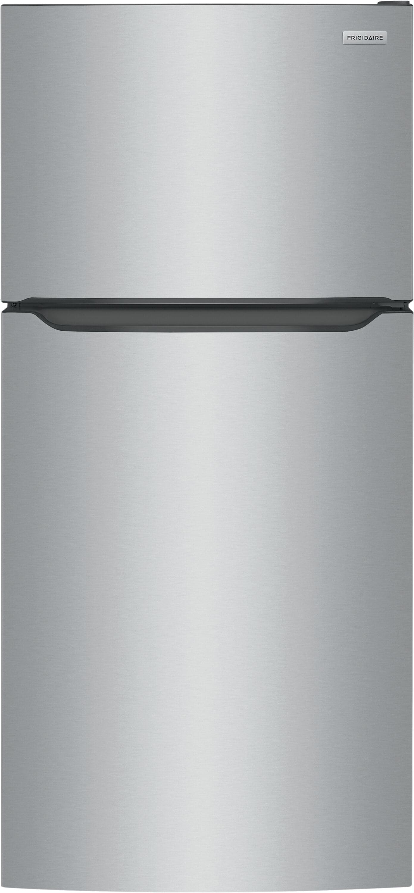 Frigidaire 18.3-cu ft Top-Freezer Refrigerator ( Stainless steel ) Garage Ready