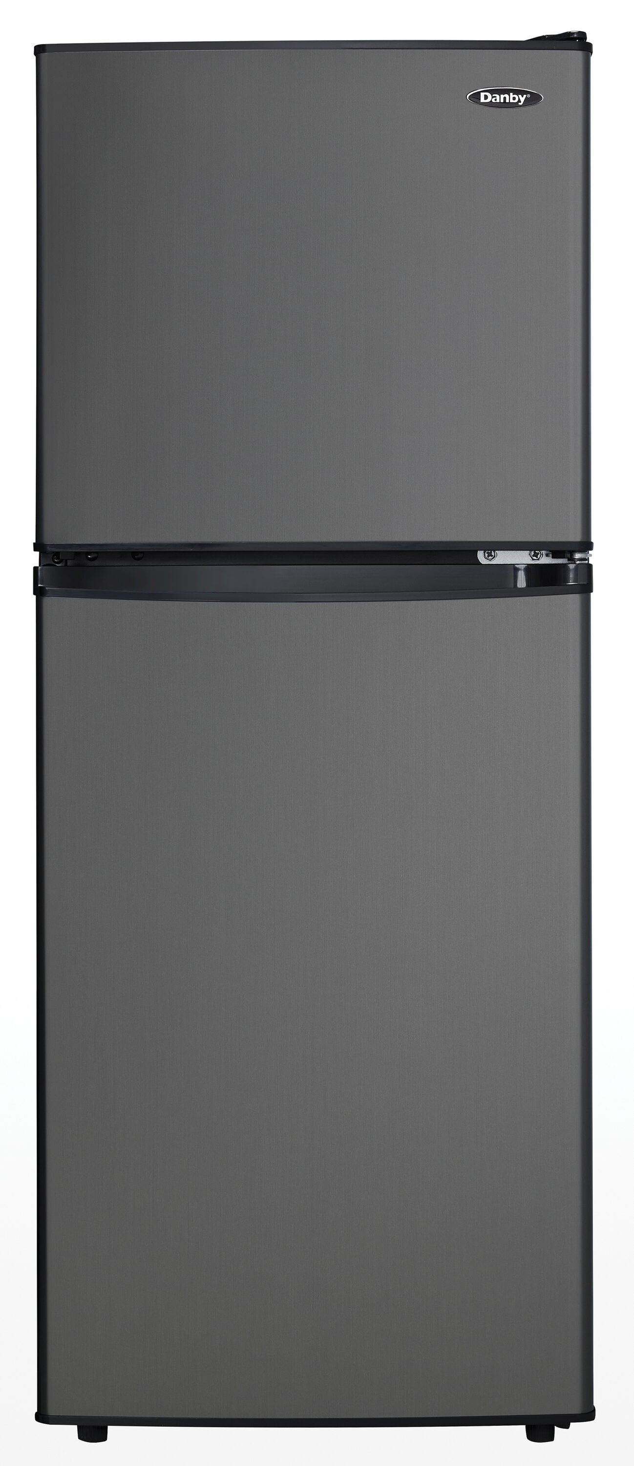 Danby 4.7-cu ft Mini Fridge with Freezer ( Black Stainless ) ENERGY STAR